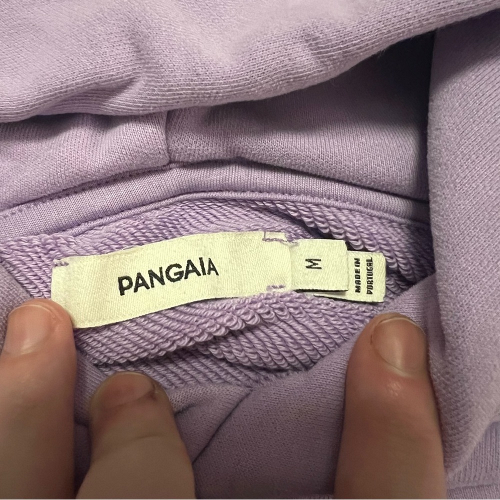 PANGAIA 365 Signature Hoodie Lilac Purple M - Picture 5 of 16